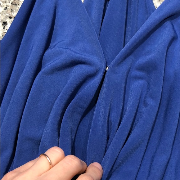 BCBG Generation Blue Strappy Dress with pockets - Picture 7 of 7